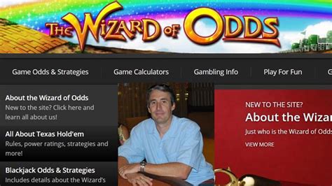 wizard of vegas|Wizard of Odds Interview .